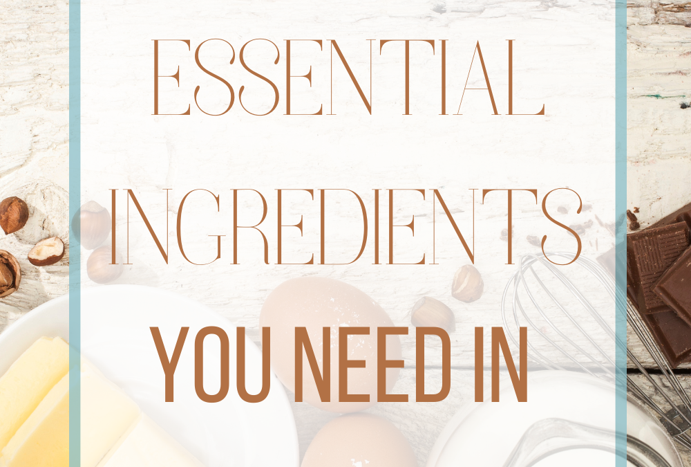 The 7 essential ingredients you need in your pantry