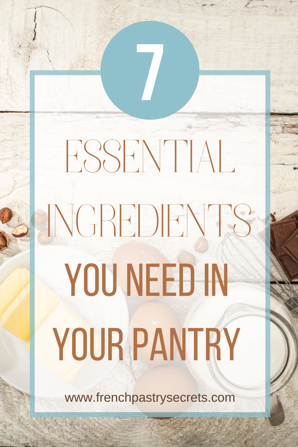 essential pastry ingredients