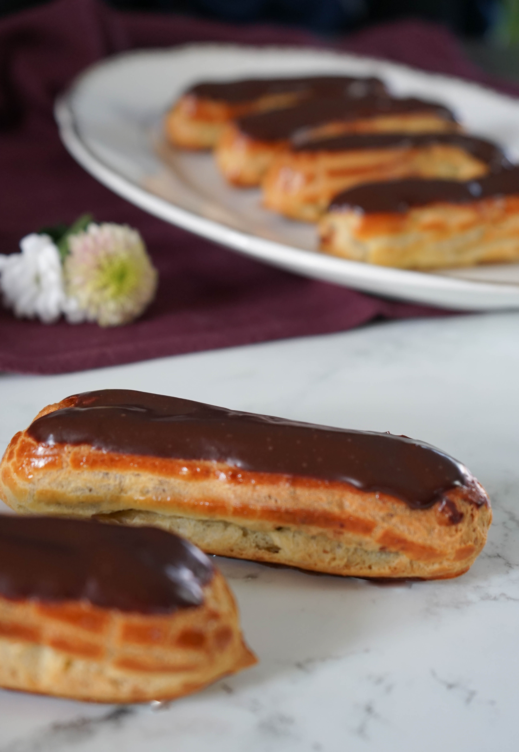 eclair choux pastry
