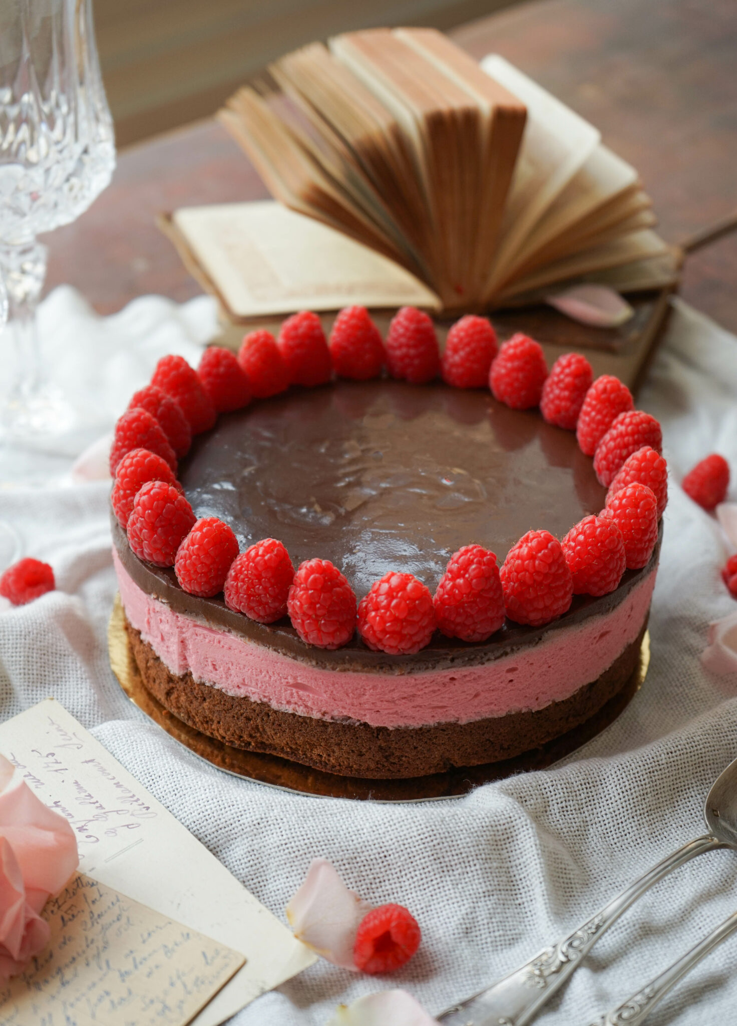 Raspberry & Chocolate Entremet: Refined, Fresh, and Gluten-Free ...