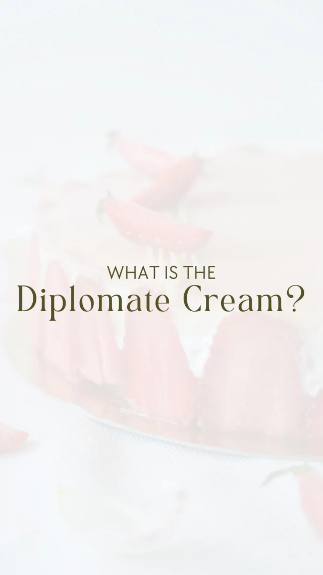 🥄 What’s a Diplomate Cream—and why do pastry chefs love it?

This underrated classic combines the richness of pastry cream with the lightness of whipped cream and gelatin. The result? A stable, airy cream that holds beautifully in layered cakes and showstopping desserts.

It’s the perfect example of a “building block” recipe—master it once, and you’ll use it again and again.

Would you try it in a fraisier or something more creative? 💭

#pastrytips #diplomatecream #frenchpastry